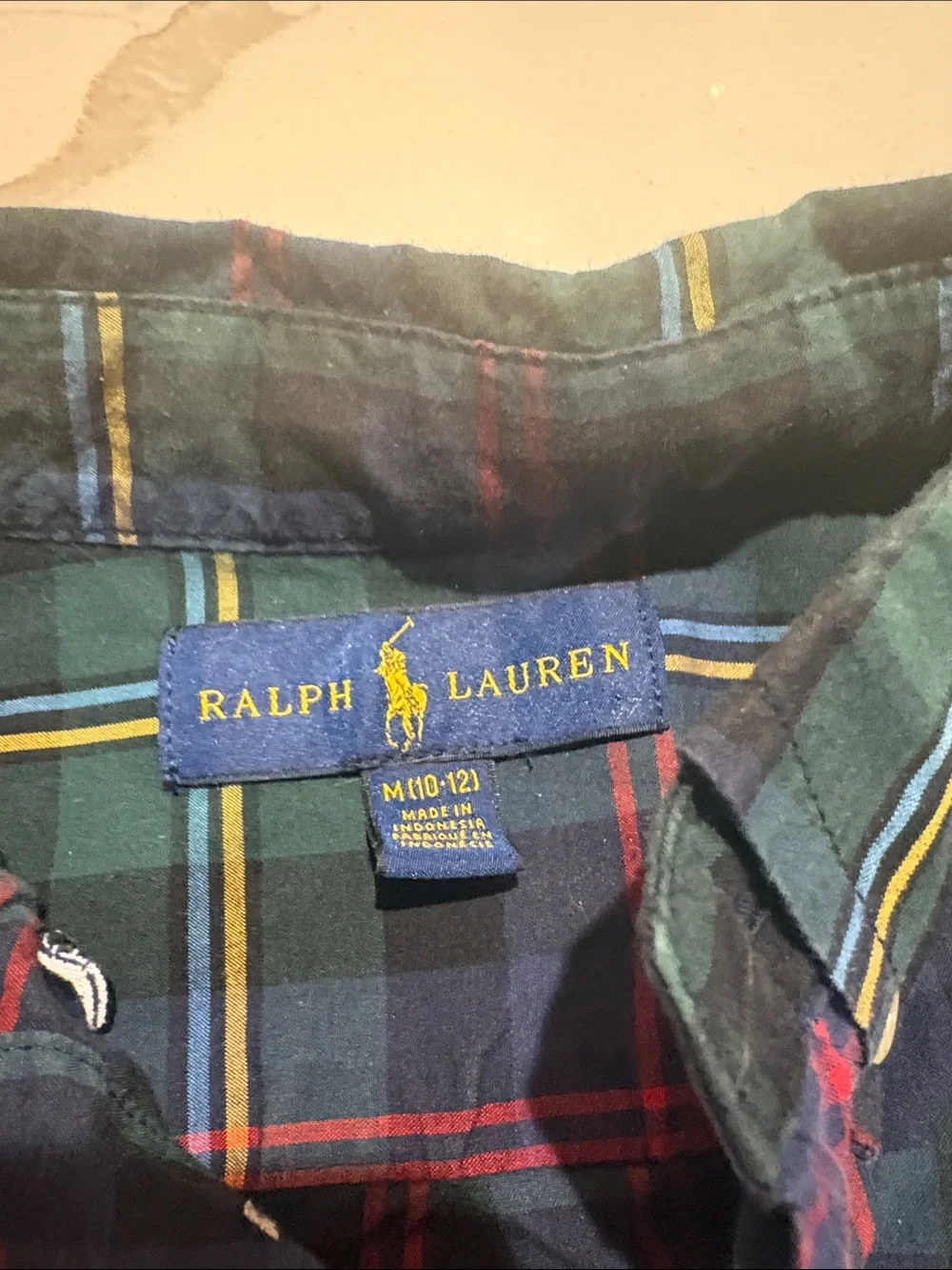 Boys Ralph Lauren Plaid Button-Down Shirt